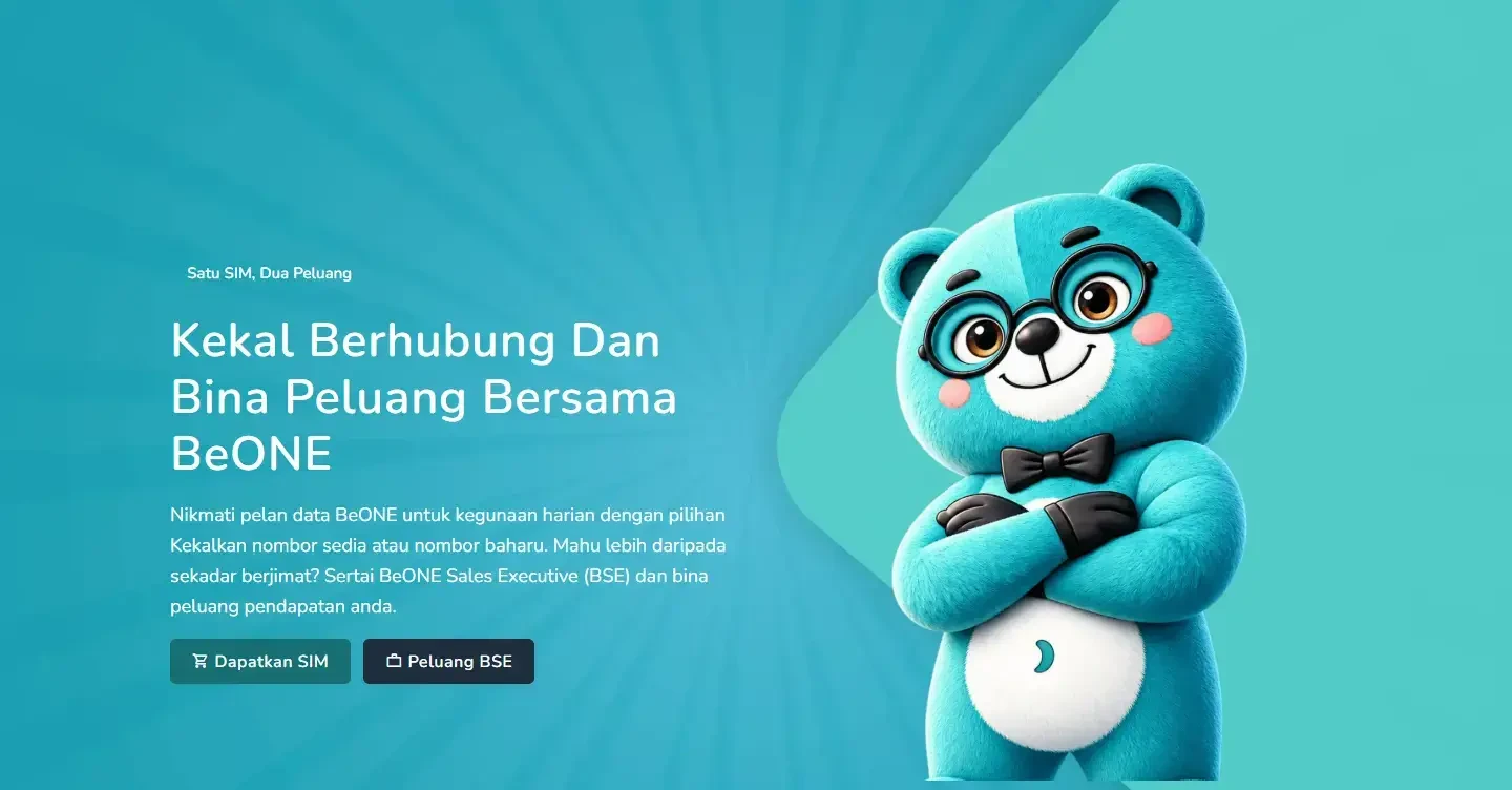 Tema 1 Beone Mobile dalam mod Light