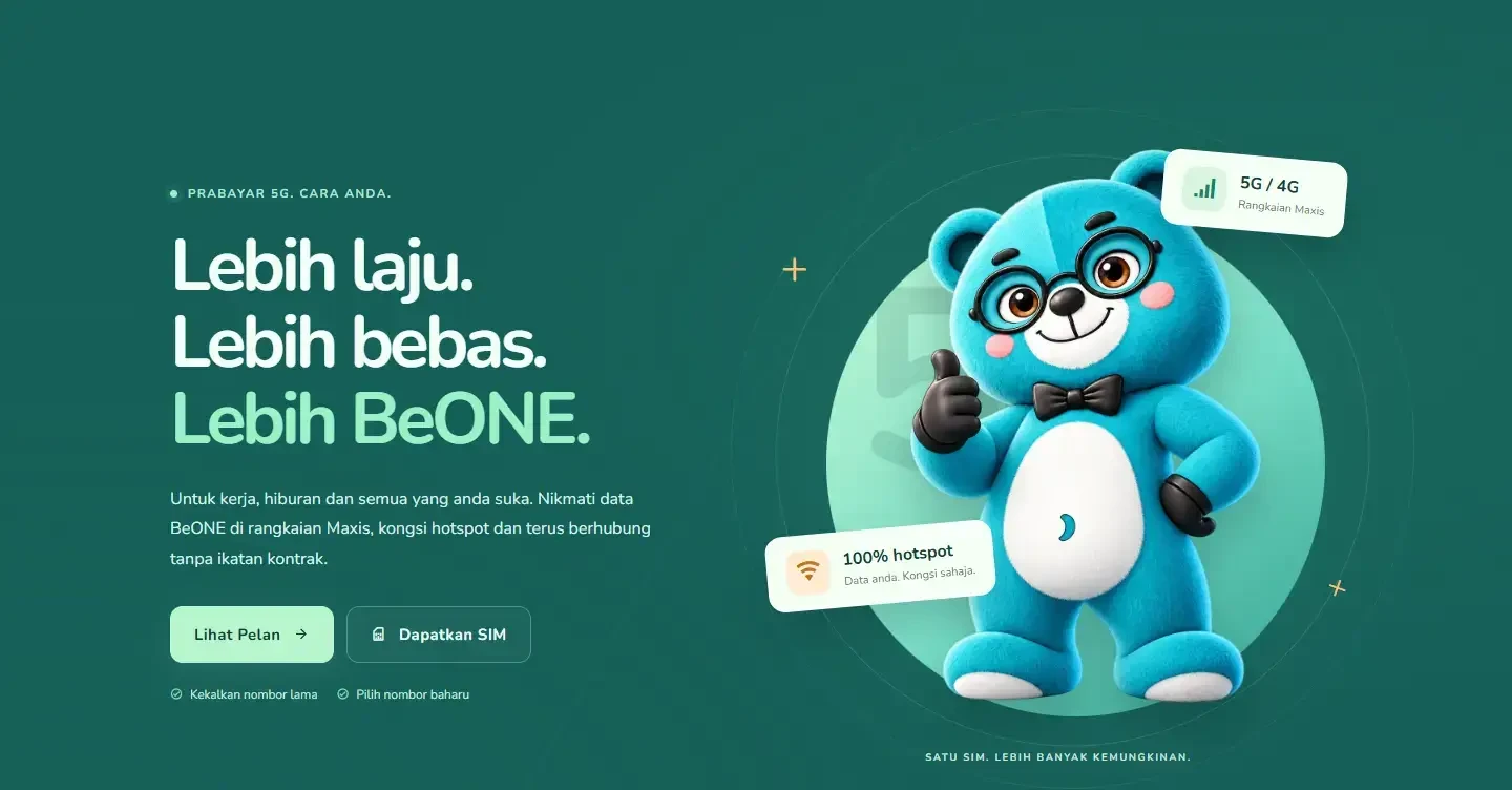 Tema 2 Beone Mobile dalam mod Light